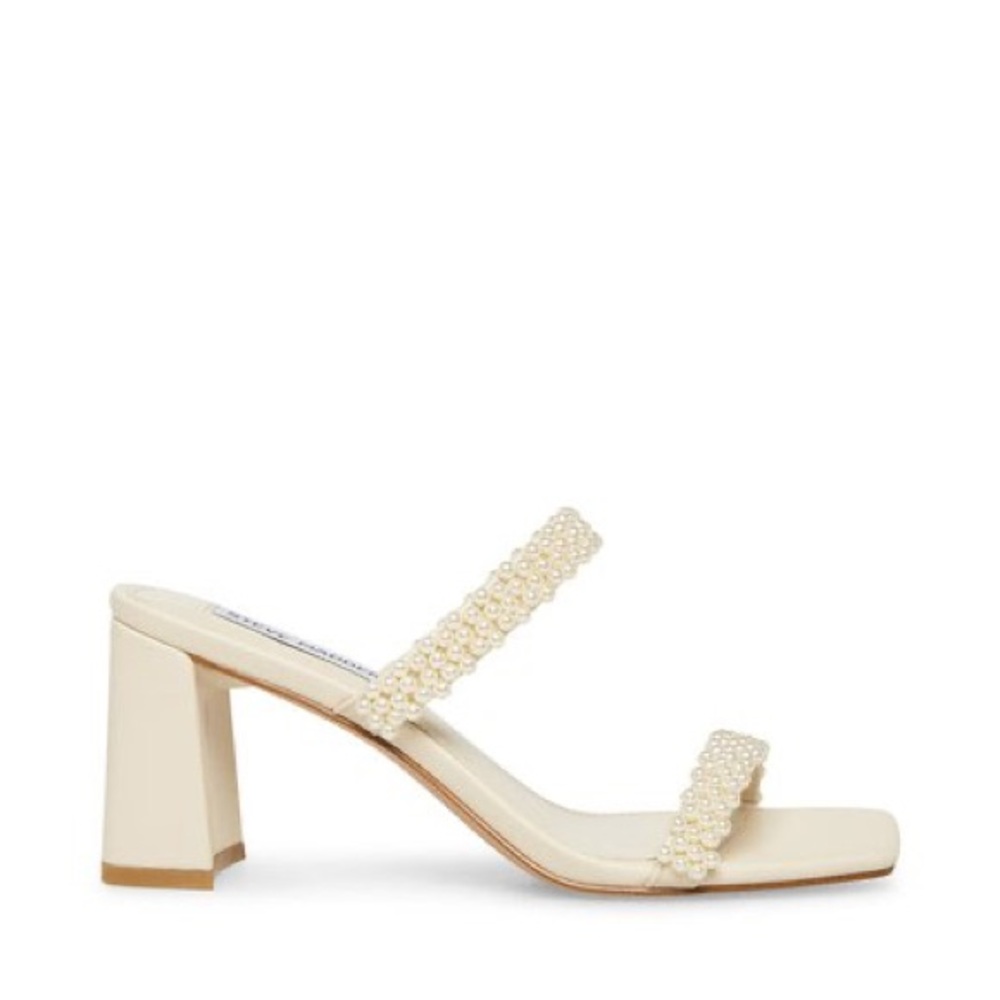 Steve Madden Lilah-P Bone Block Heel
